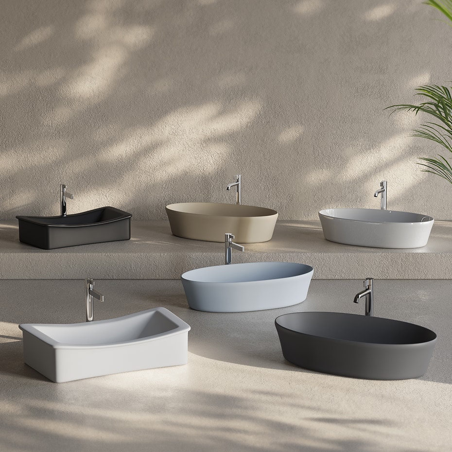 Artize Aura ergonomic ceramic washbasins — havens of tranquillity