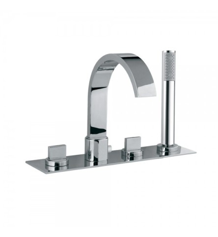 4-Hole Bath Tub Mixer