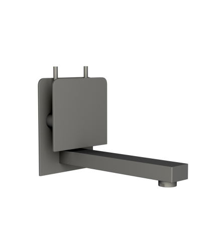 Concealed Wall Mounted Basin Mixer Graphite