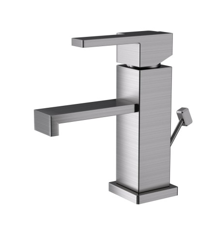 Single Lever Basin Mixer Stainless Steel