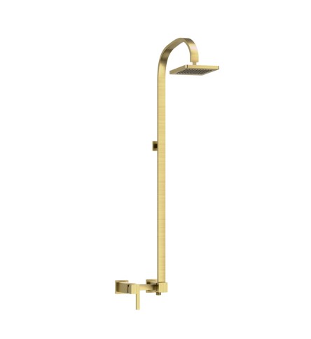 Single Lever Exposed Shower Mixer Gold Dust