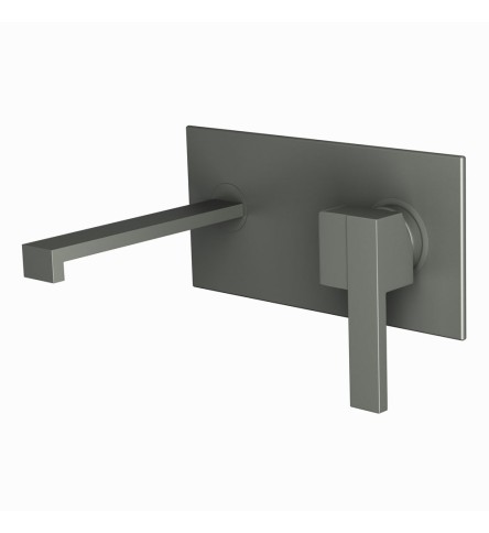 Single Lever Concealed Basin Mixer (Wall Mounted) Graphite