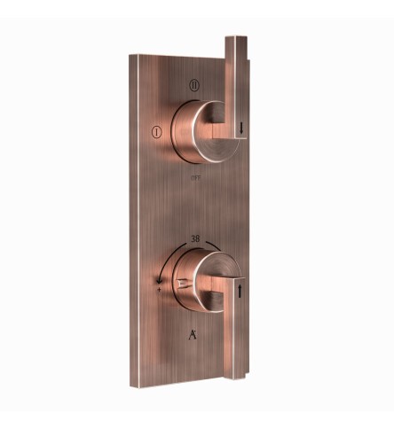 Concealed Thermostat Antique Copper