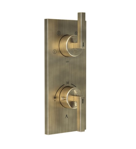 Concealed Thermostat Antique Bronze