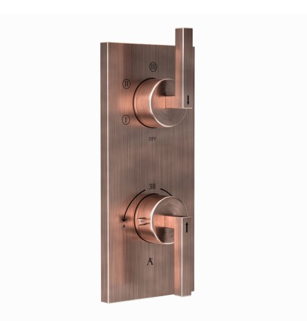 Concealed Thermostat Antique Copper