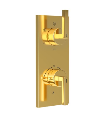 Concealed Thermostat Full Gold