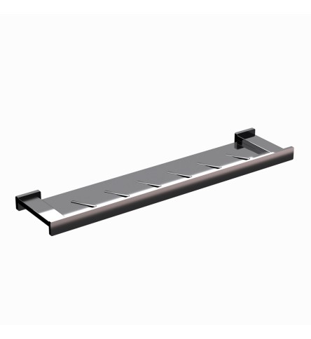 Stainless Steel Shelf Black Chrome