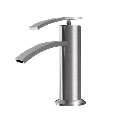 Single Lever Basin Mixer Stainless Steel