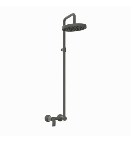 Single Lever Exposed Shower Mixer Graphite