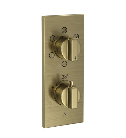 Thermatik-R concealed thermostat Gold Dust