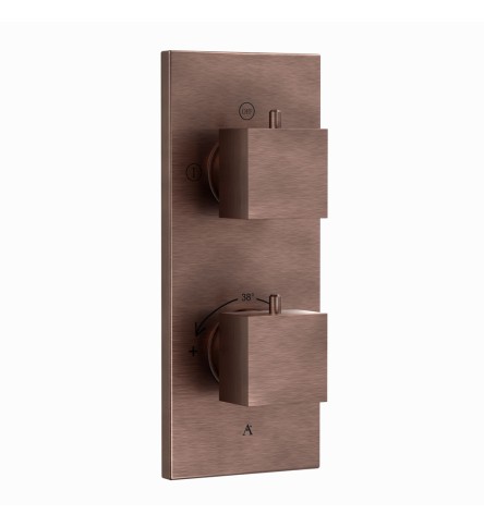Thermatik-S Concealed Thermostat  Antique Copper