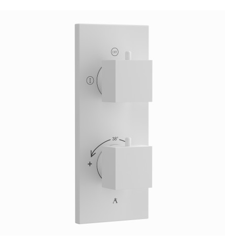 Thermatik-S Concealed Thermostat  White Matt