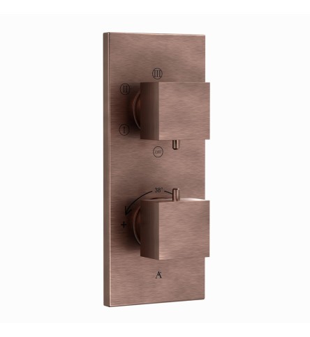 Thermatik-S Concealed Thermostat Antique Copper