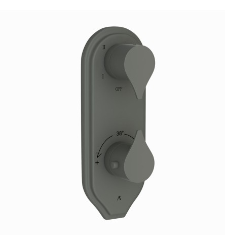 Concealed Thermostat Graphite