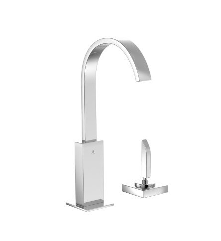 2-Hole Deck Mounted Joystick Basin Mixer
