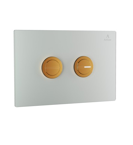 Cilica Pneumatic WHITE GLASS Control Plate