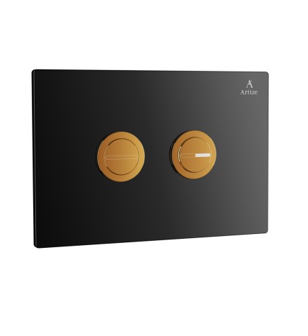 Cilica Pneumatic Black Glass Control Plate Black Glass