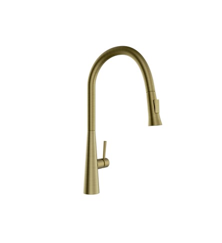 FLO2 Single Lever Pulldown Conical Sink Mixer