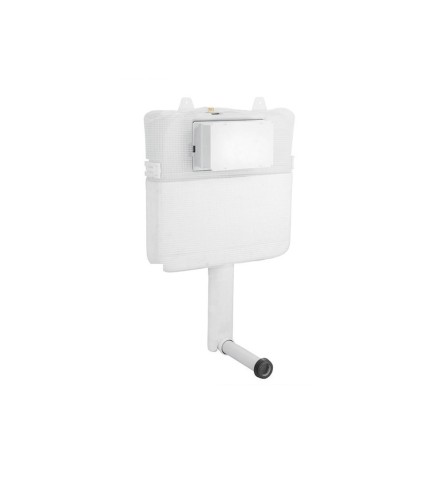 Pneumatic Single Piece Slim Concealed Cistern Body