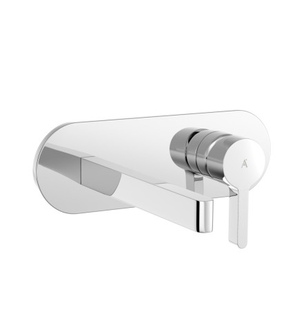 Exposed Part Kit of Single Lever Basin Mixer Wall Mounted
