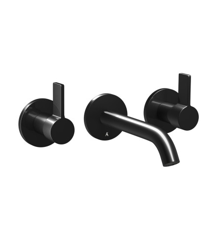 Exposed Part Kit of two concealed stop cocks with two operating lever & basin spout