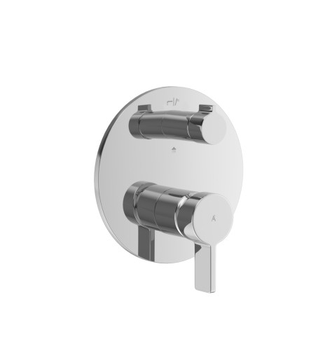 Aura Exposed parts kit of single Lever diverter