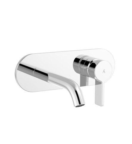 Exposed Part Kit of Single Lever Basin Mixer Wall Mounted