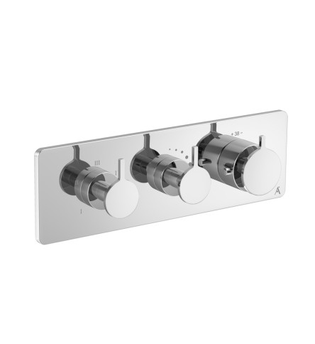 Exposed part kit of Thermostatic shower mixer with 5-way diverter