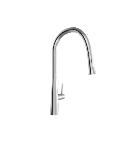 FLO2 Single Lever Pulldown Conical Sink Mixer