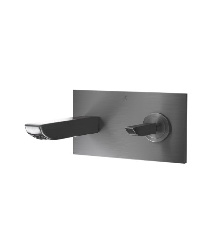 Joystick Concealed Basin Mixer (Wall Mounted) Stainless Steel