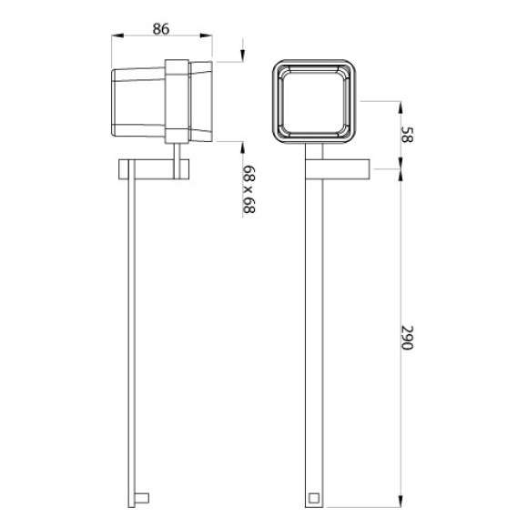 Tumbler with Towel Holder