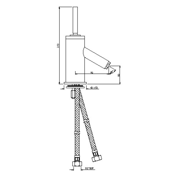 Joystick Basin Mixer