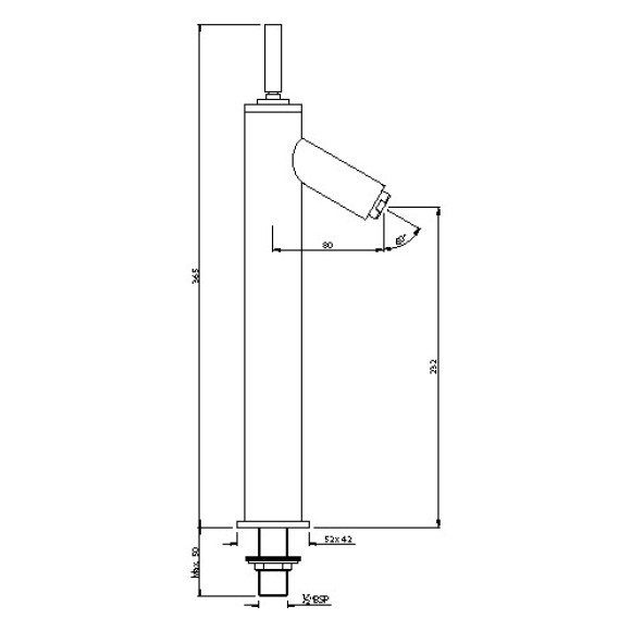 Joystick Pillar Cock
