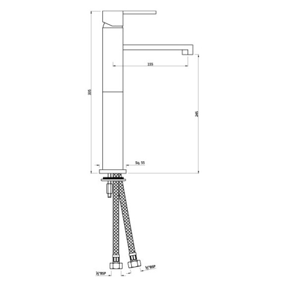 Single Lever Tall Boy