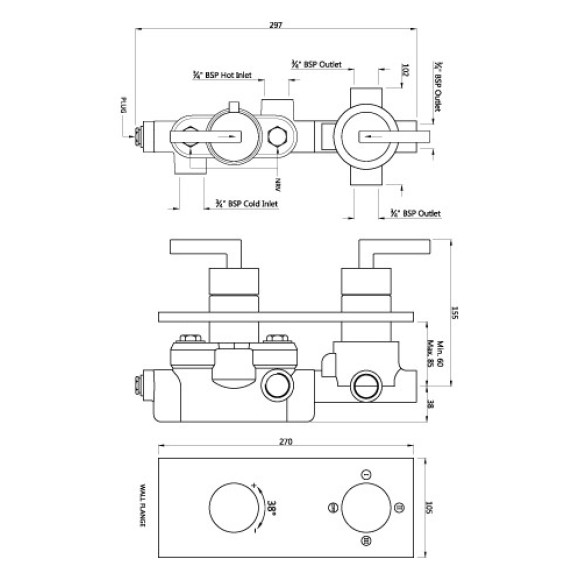 Concealed Thermostat