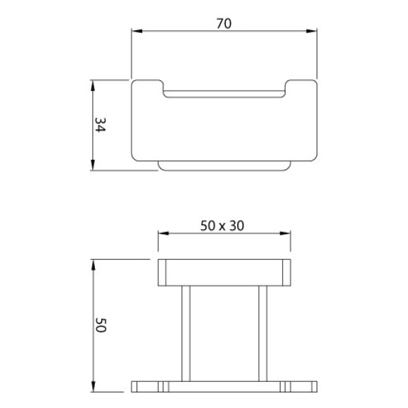 Double Coat Hook