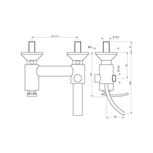 Single Lever Wall Mixer