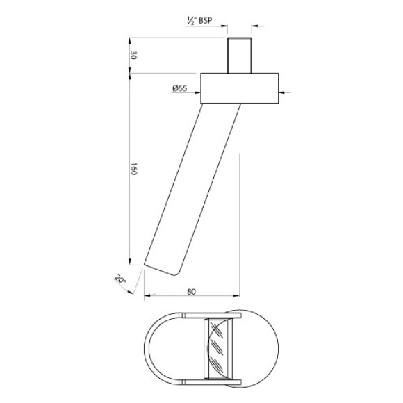 Fleur Bath Tub Spout