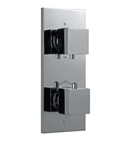 Thermatik-S concealed thermostat Chrome