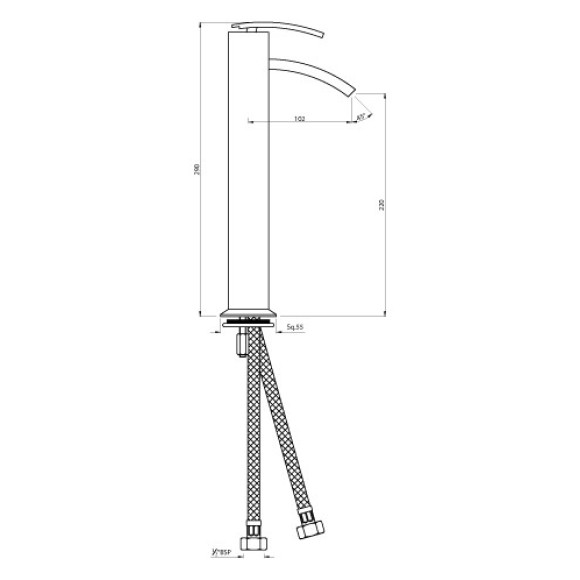 Single Lever Tall Boy