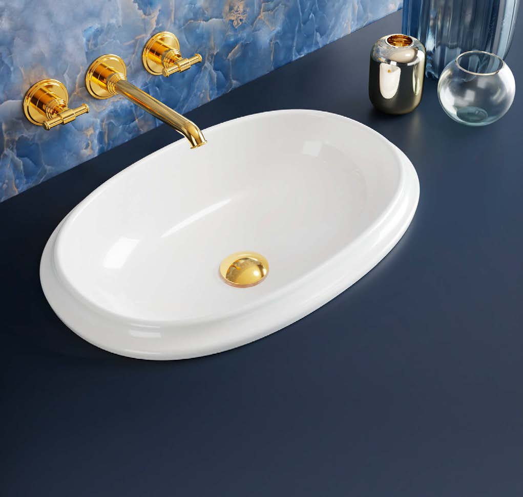 Under Counter Basin with Mixer