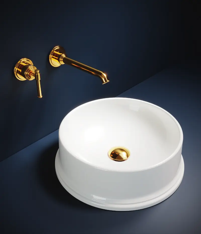 Round Shape Counter Top Basin